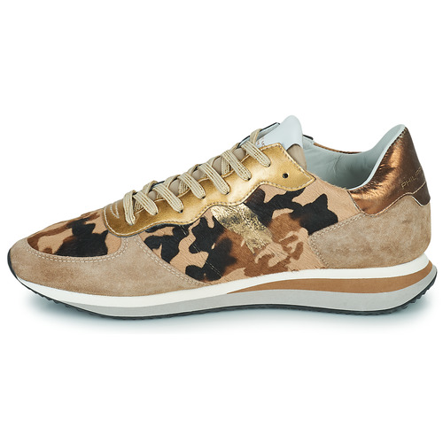 Philippe Model - TROPEZ X LOW WOMAN Camo / Beige / Oro