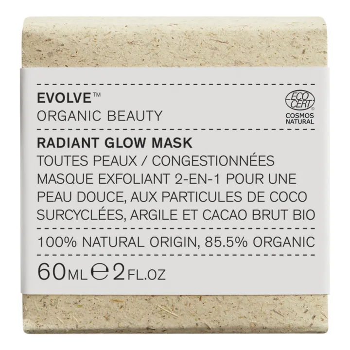 Evolve Masque éclat au cacao Radiant Glow - 60 ml