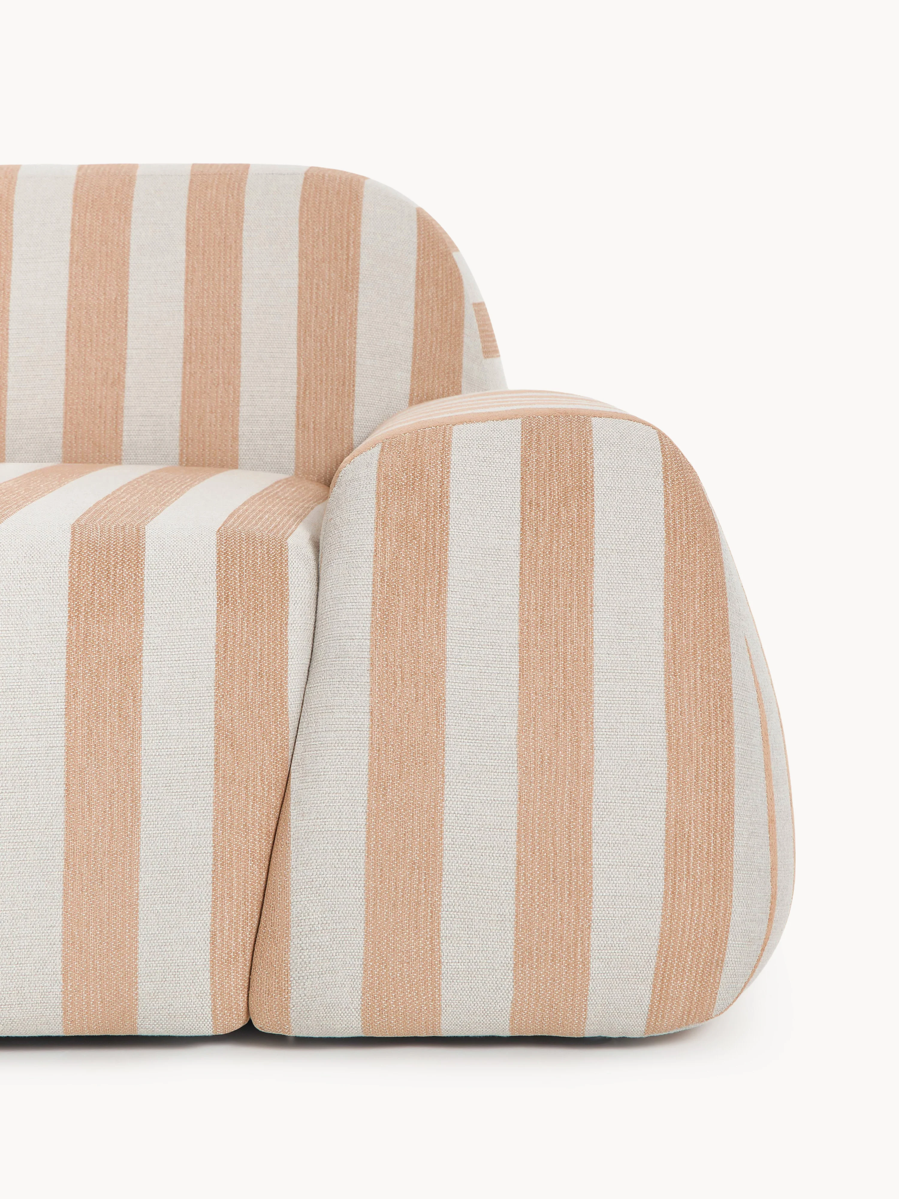 Modulaire teddy chaise longue Wolke (3-zits)