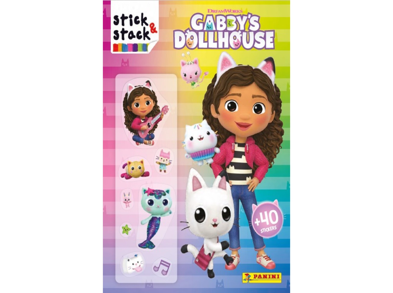 LIVRO GABBI'S DOLLHOUSE STICK & STACK