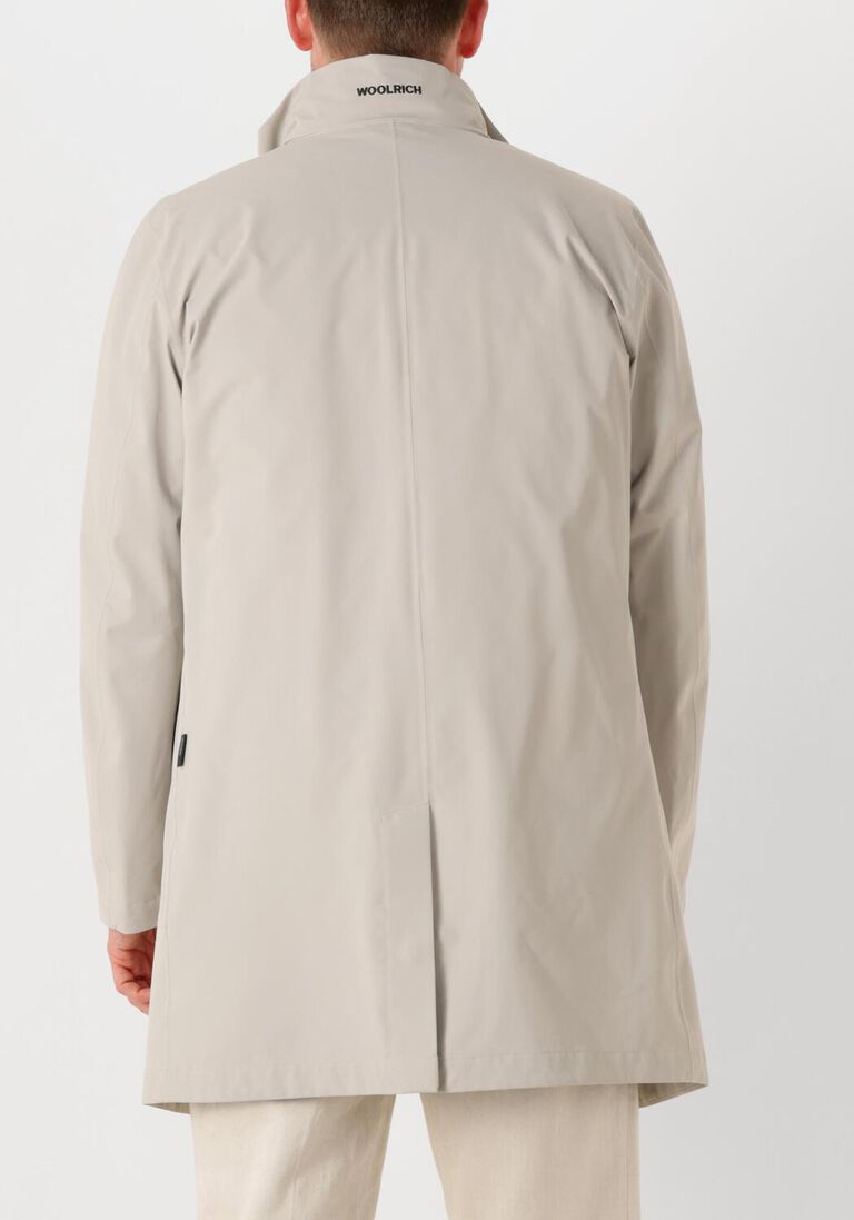 beige woolrich jack 2 layer 2in1 carcoat