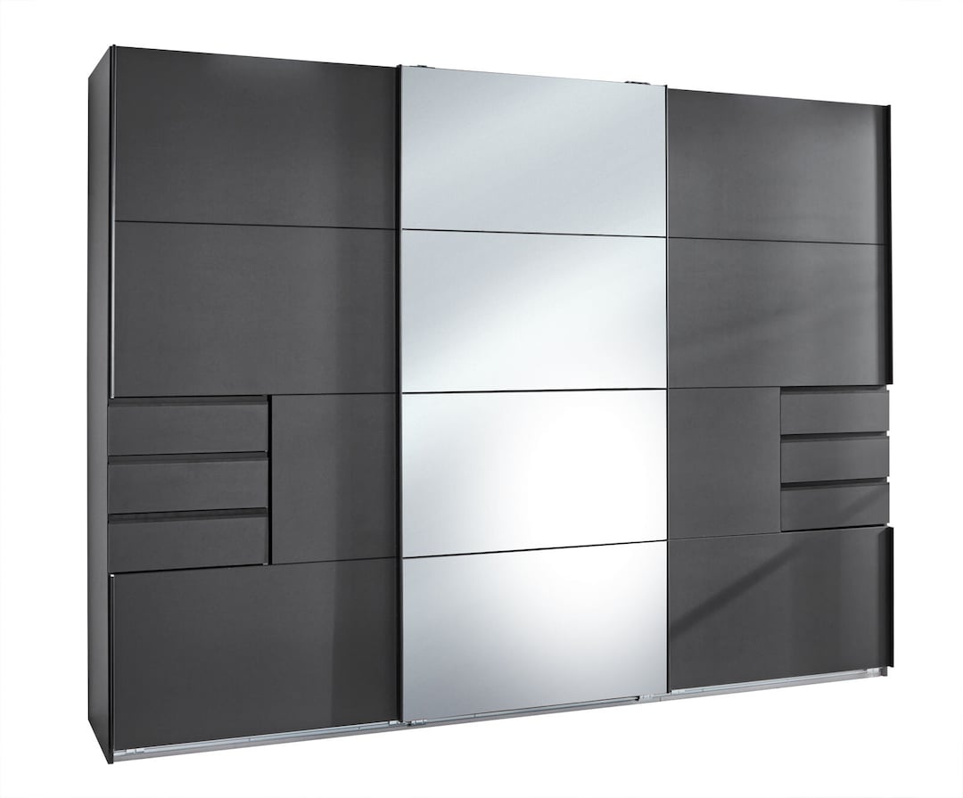Schwebetürenschrank Saigon, Graphit