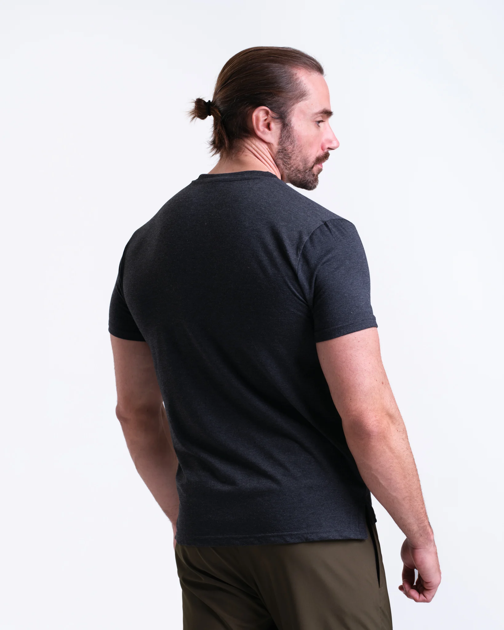 LEVITY Sports Functional Tee M Dark Grey Melange