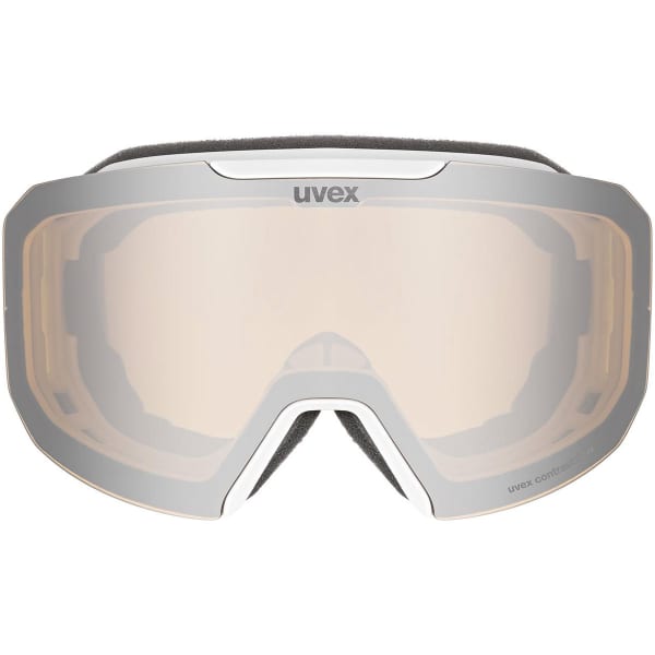 Masque de ski UVEX EVIDNT ATTRACT CV WHITE DL/FM SILVER-YELLOW