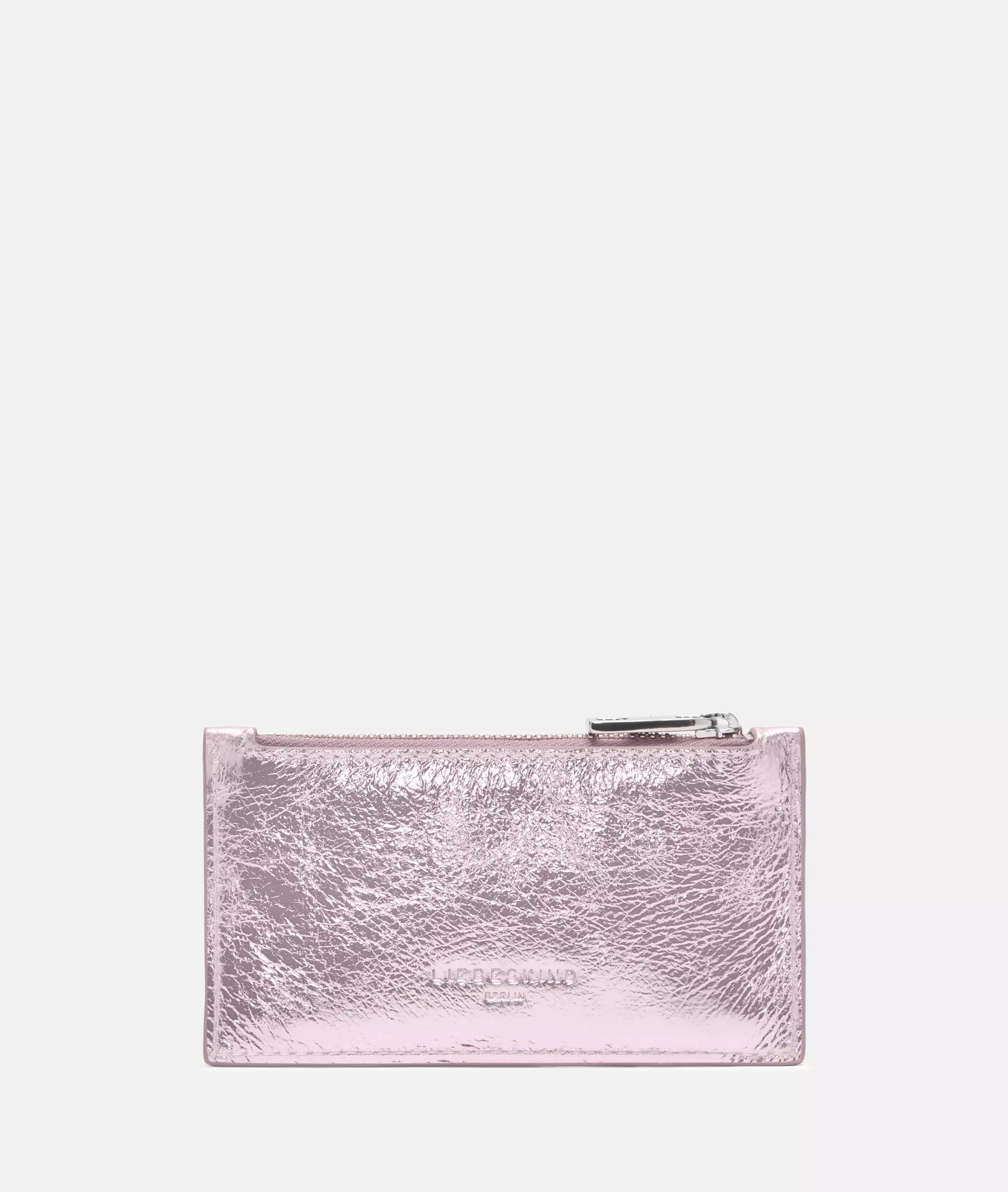 Lou Wallet XS Small card holder with metallic finish