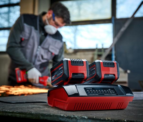 Einhell PXC-Ladegerät Power X-Twincharger 4A