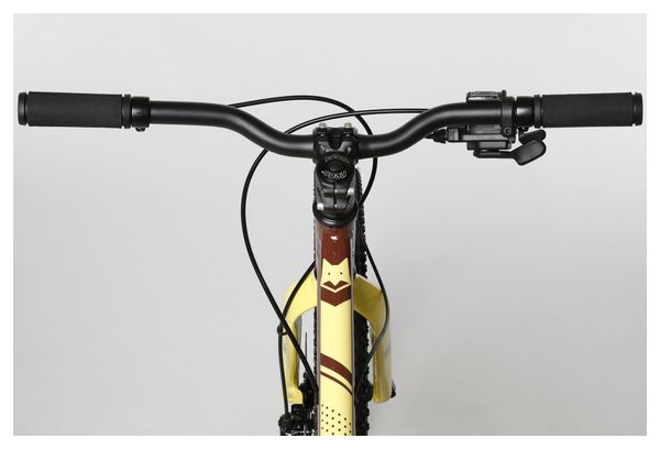 VTT Enfant Scamp HighFox microSHIFT Mezzo 8V 24'' Marron Jaune