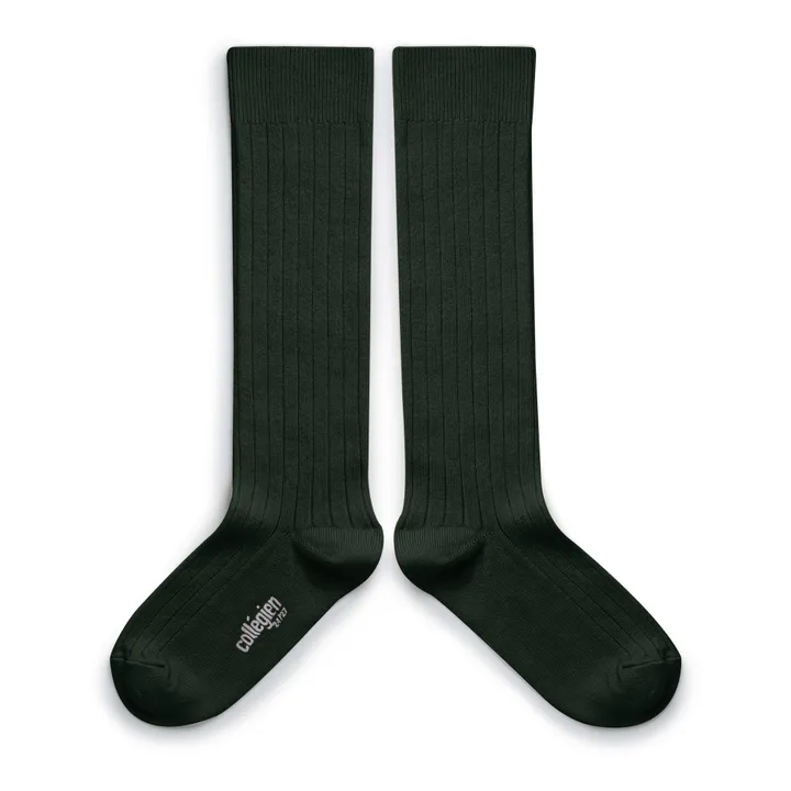 Collégien Chaussettes La Haute | Vert forêt