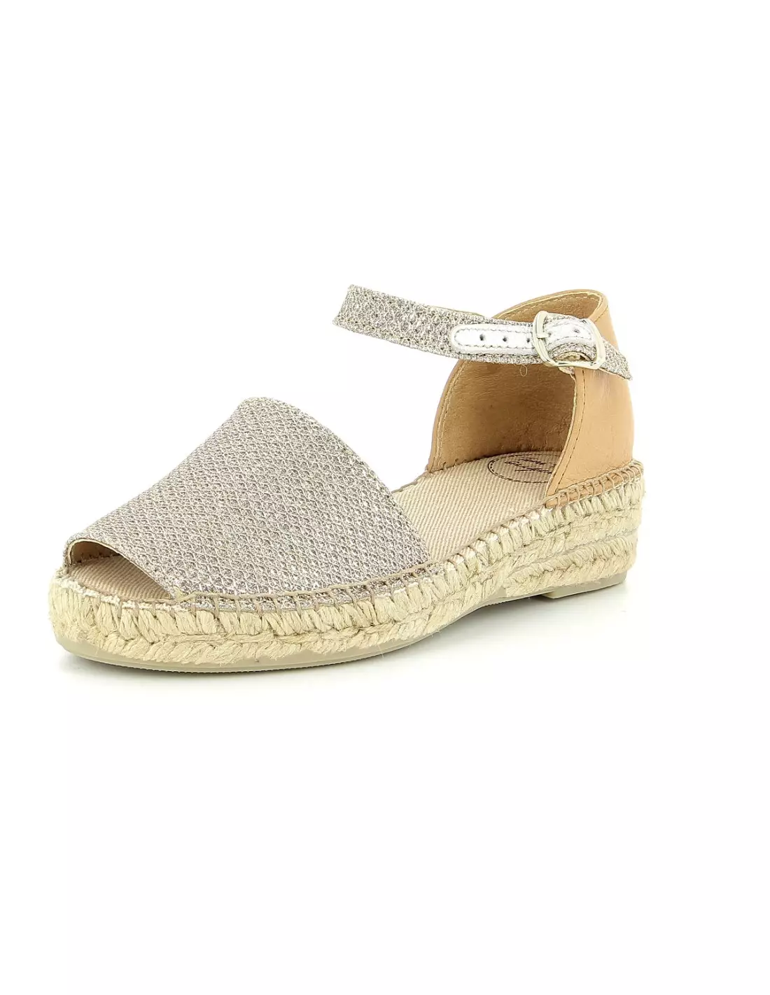 TONI PONS ELGIN - Espadrilles Platine