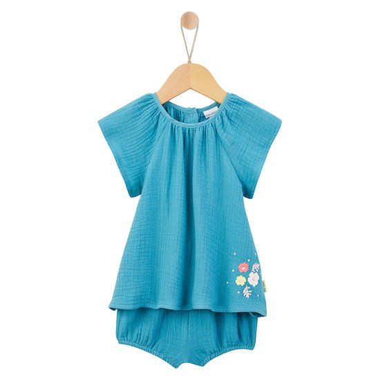 Tunique + Short Jardin Extraordinaire   Vert        de               P'tit bisou