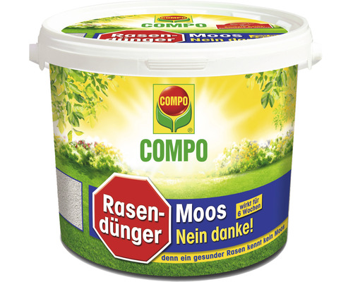 COMPO Moss-No-Thanks Gazonmeststof Mosbestrijder 4 kg voor 160 m²
