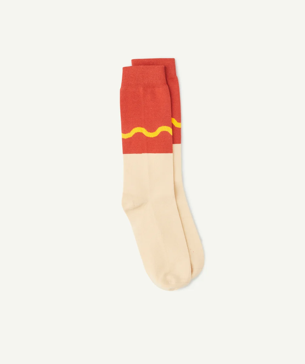 EAT MY SOCKSPAIRE DE CHAUSSETTES HOT DOG