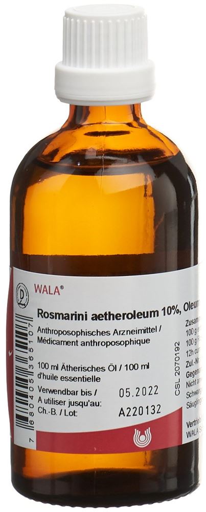WALA Rosmarini Äth/Öl 10 % 100 ml