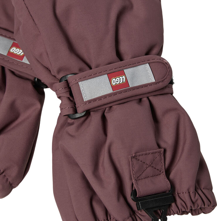 LEGO kidswear-LEGO børnetøj LWATLIN 700 - GLOVES W/MEM. Light bordeaux