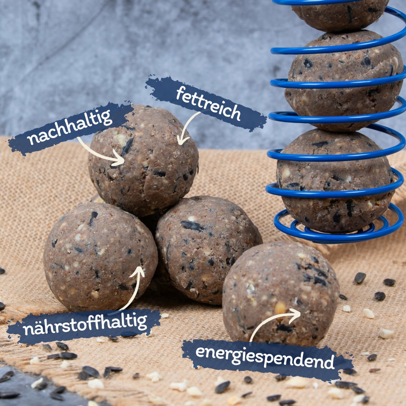Lyra Pet Gourmet Meisenknödel ohne Netz 16 kg