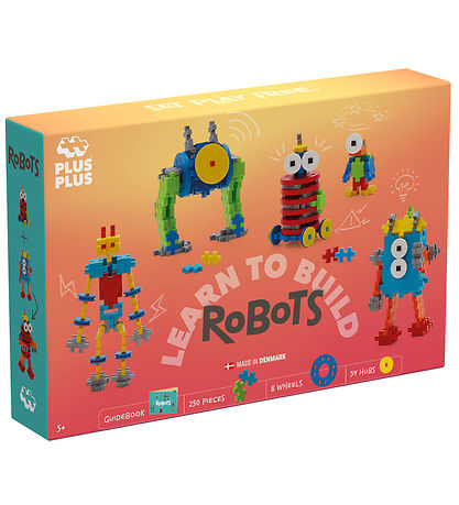 Plus-Plus Bauen lernen - 250 st. - Robots