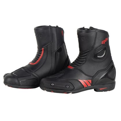 Demi-bottes DXR CODE EVO SHORT - Noir / Rouge