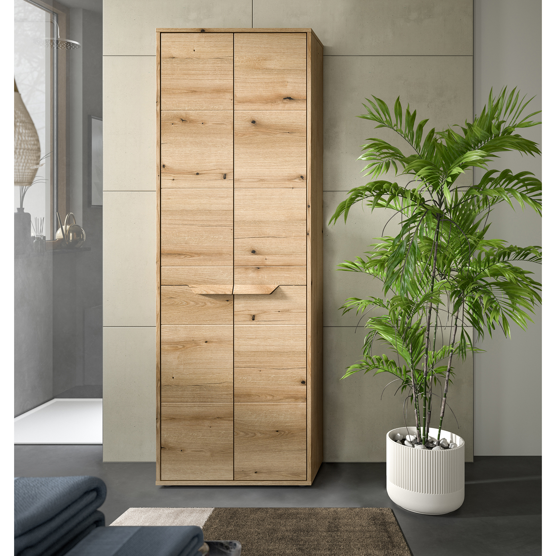 Hochschrank ZENO - Evoke Oak - 64 cm