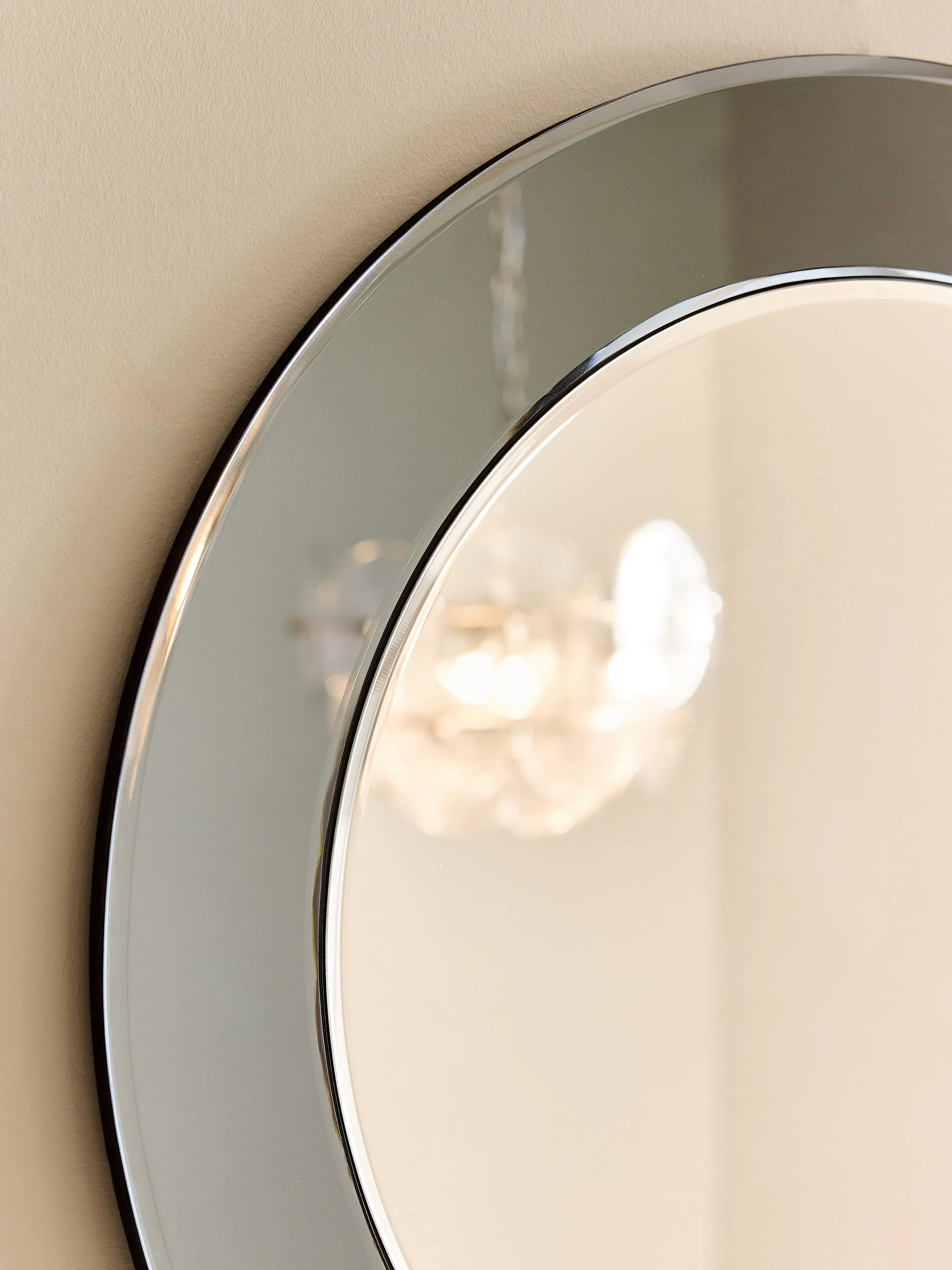 Two Tone Bathroom Wall Mirror