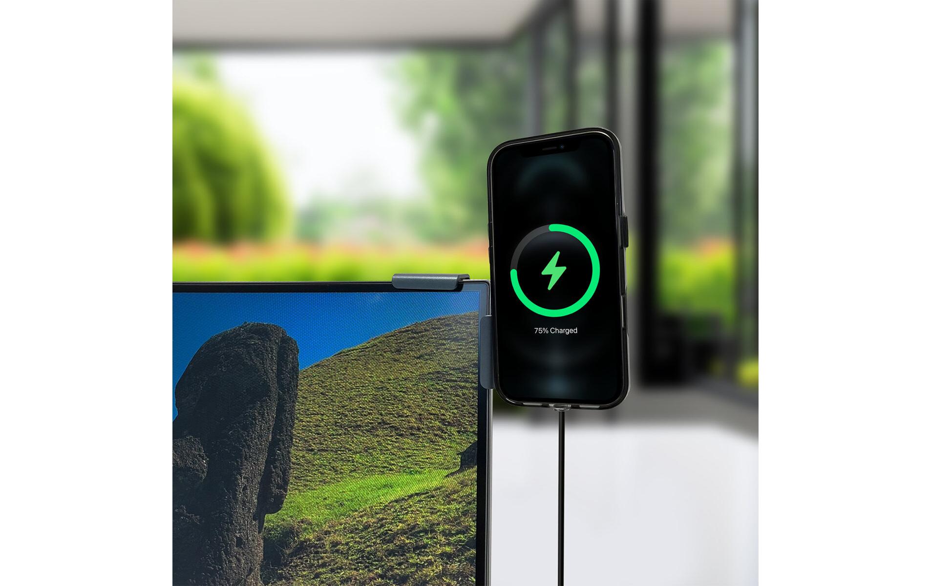 Wireless Charger Qi2 Screen MountMagnetische Befestigun