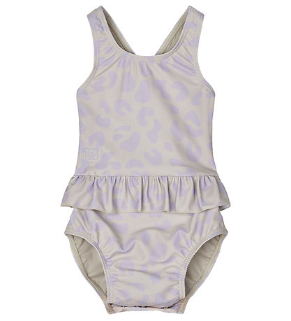 Liewood Badeanzug - Amina Baby - UV40+ - Leo/Misty Lilac