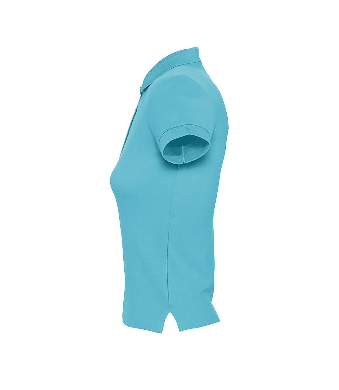SOLS - Polo manches courtes PEOPLE - Femme (Bleu clair) - UTPC319