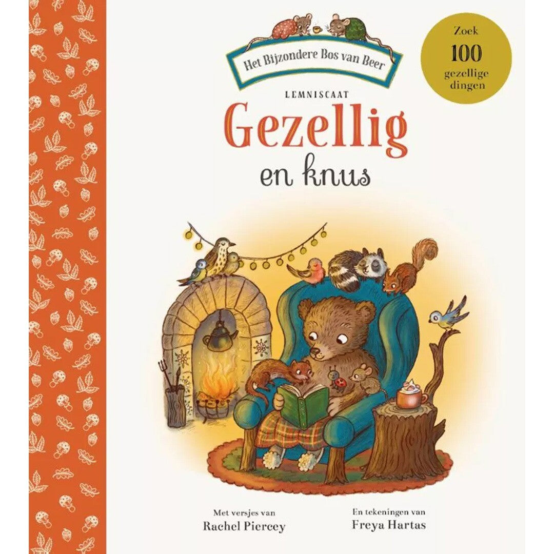 Lemniscaat kartonboek gezellig en knus