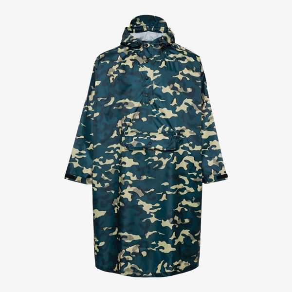 Mountain Peak regenponcho met camouflageprint