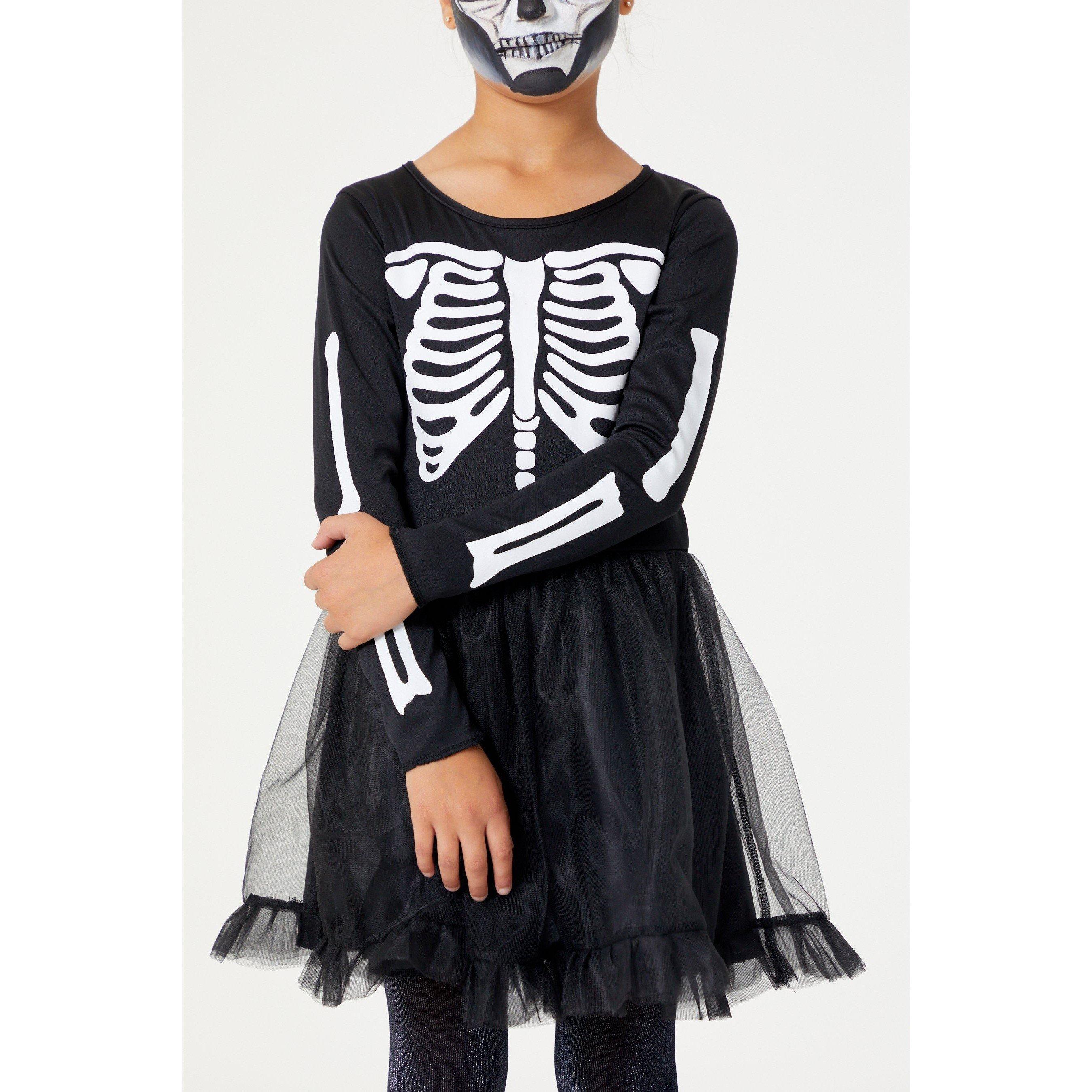 Character Studio Halloween Skeleton Costume Juniors