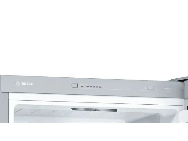 Bosch Serie | 4 KGV33VLEA - Køleskab/fryser - bund-fryser - bredde: 60 cm - dybde: 65 cm - højde: 176 cm - 289 liter - Klasse E - inox-look
