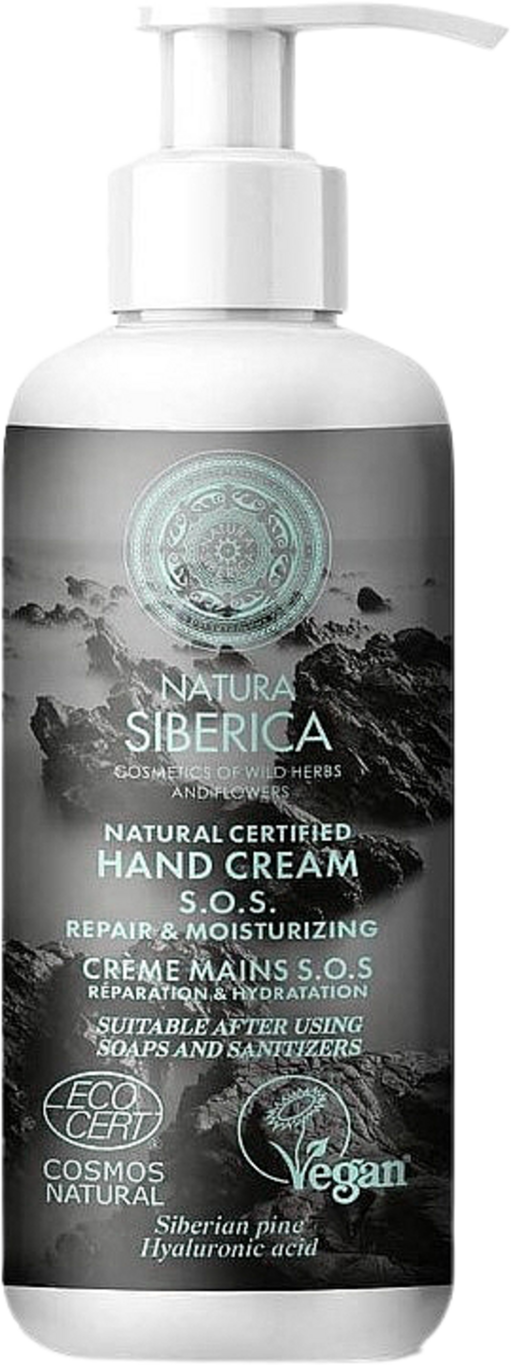 Natura Siberica  SOS Hand Cream Repair & Moisturizing, 250 ml