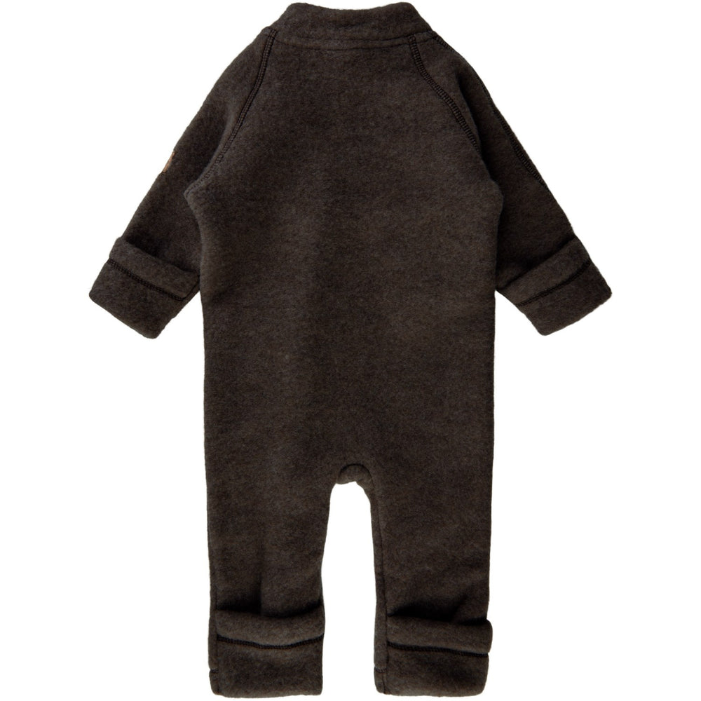 Køb Mikk-Line Dark Brown Melange Uld Dragt