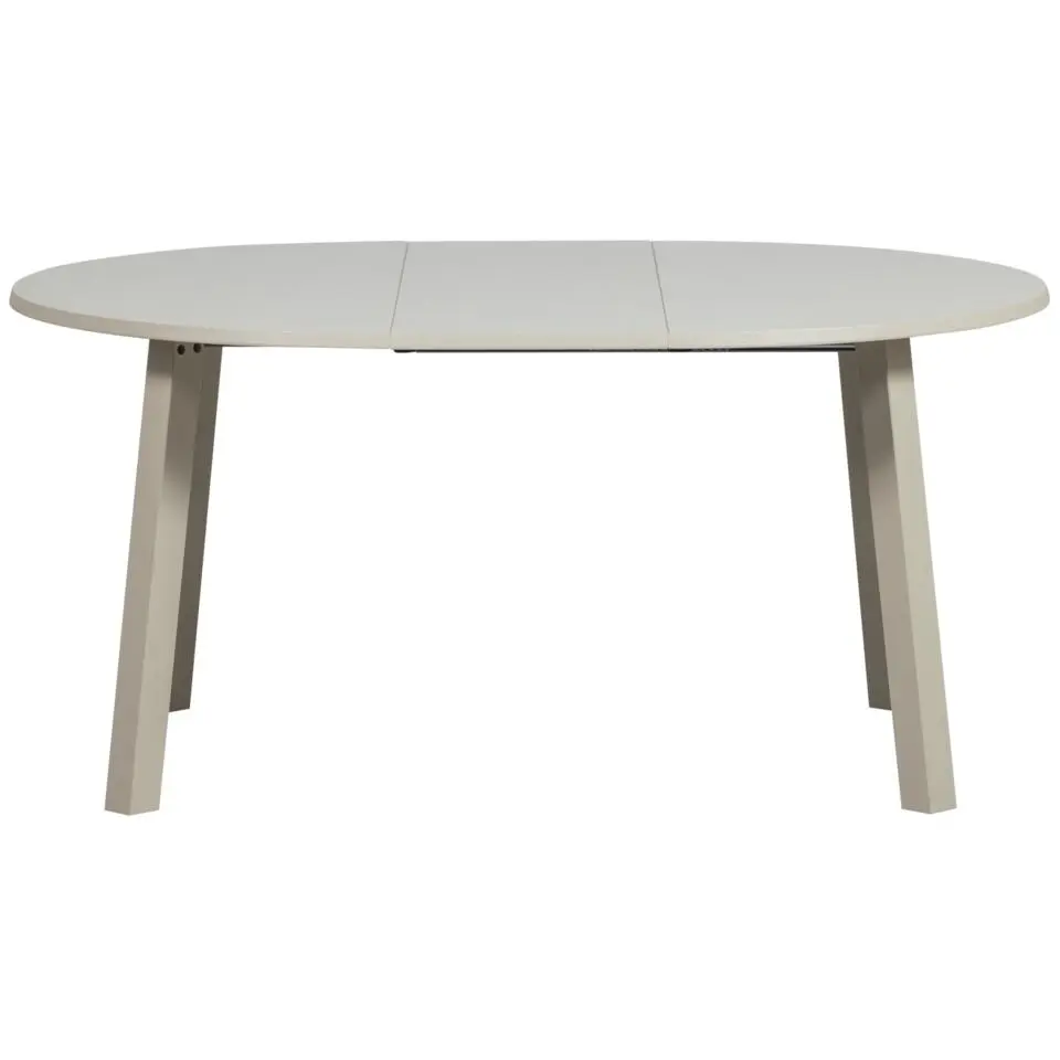 WOOOD Janne Uitschuifbare Eettafel Rond 120Ø cm - Eiken - Dakargrau