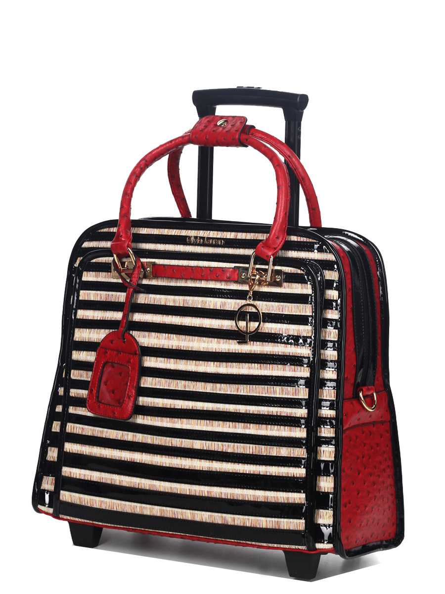 Pilot case Olivia Lauren Stripes 17 pouces