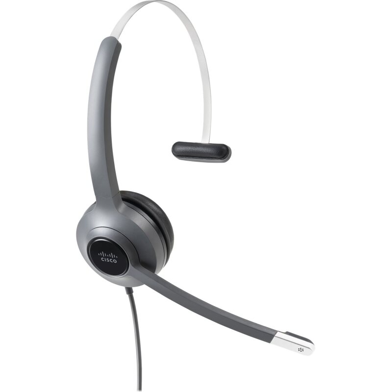 Cisco 521 Casque Avec fil Arceau Bureau/Centre d'appels Noir, Gris