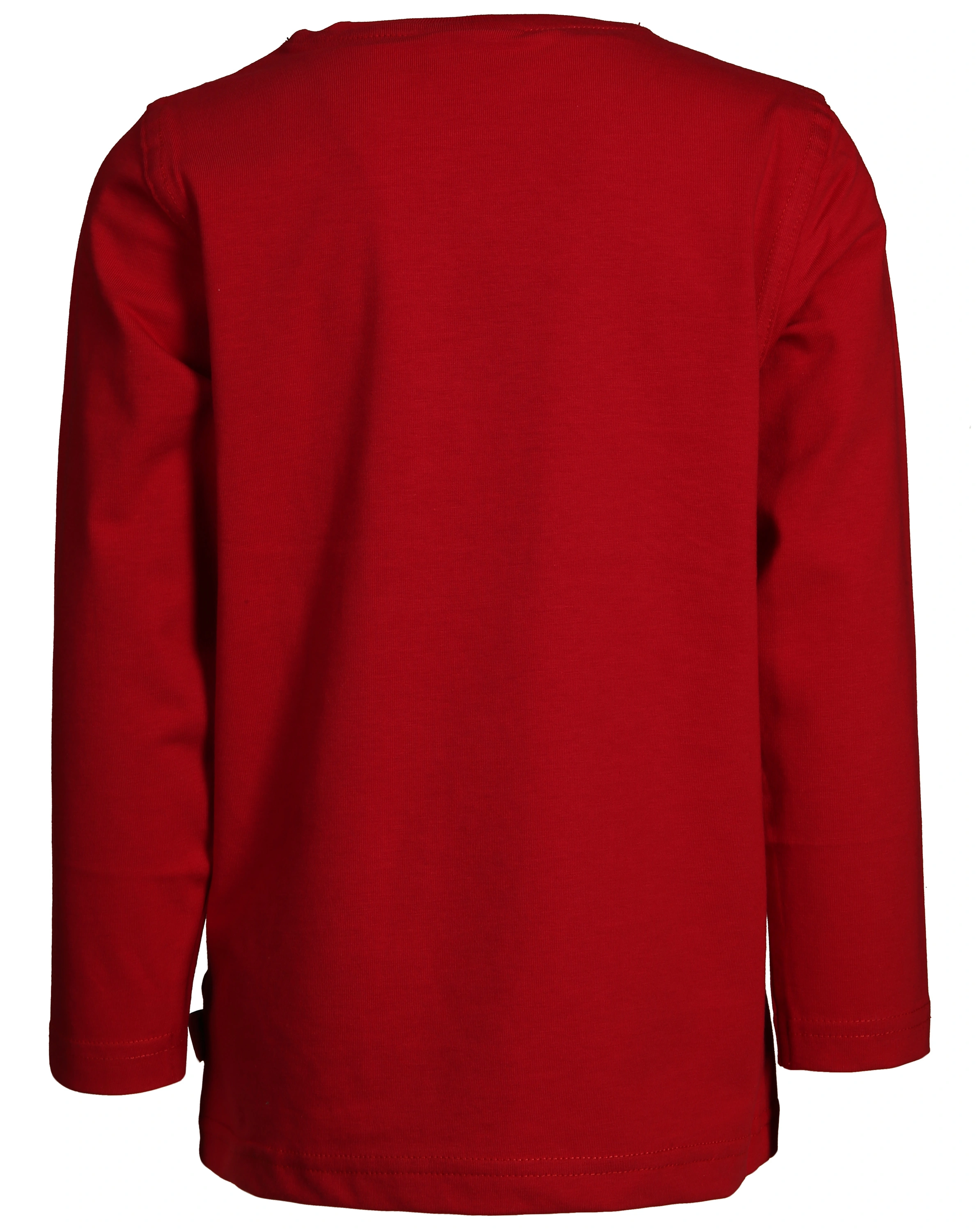 Langarmshirt 112 WENN ICH GROß BIN in fire red