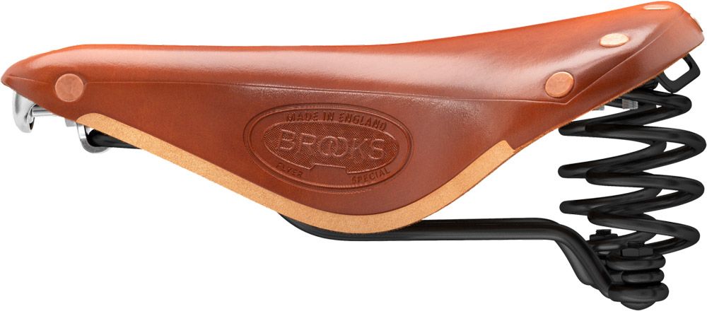 Brooks Flyer Special Kernledersattel Men honig