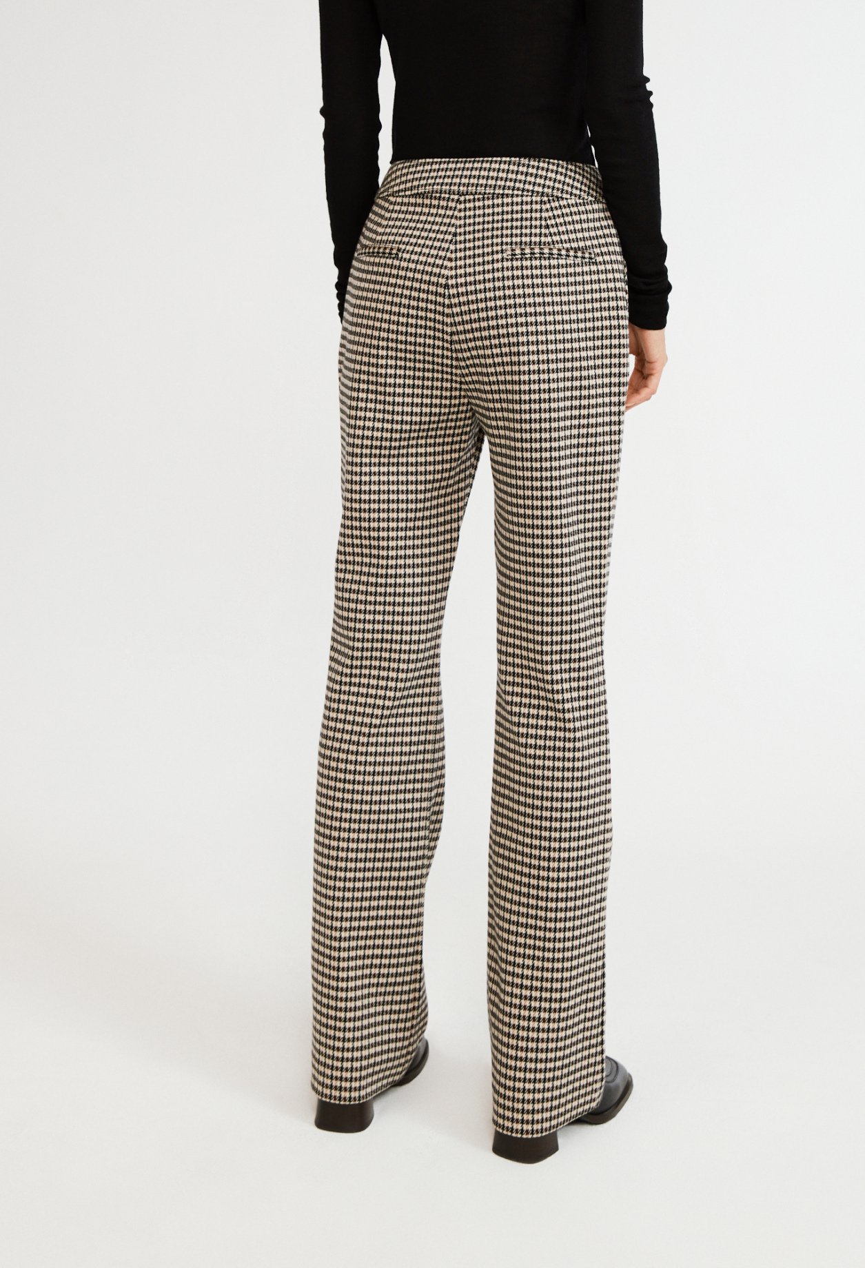 Pantalon &agrave; carreaux
