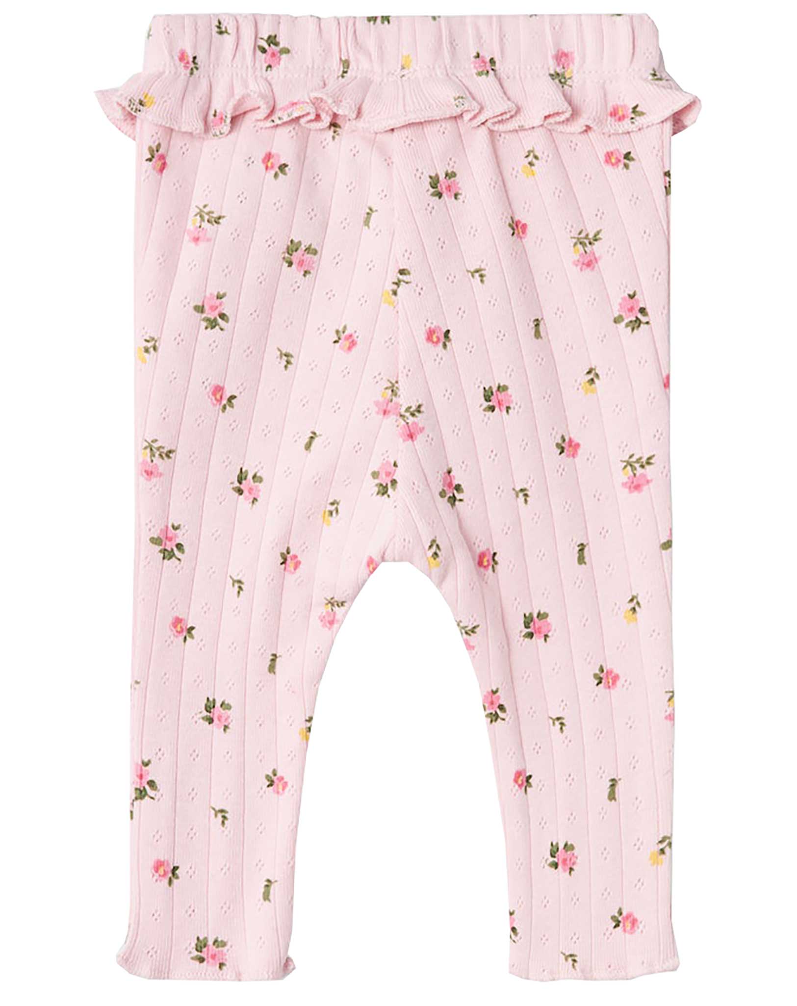 Leggings NBFDANINA FLOWERS in parfait pink