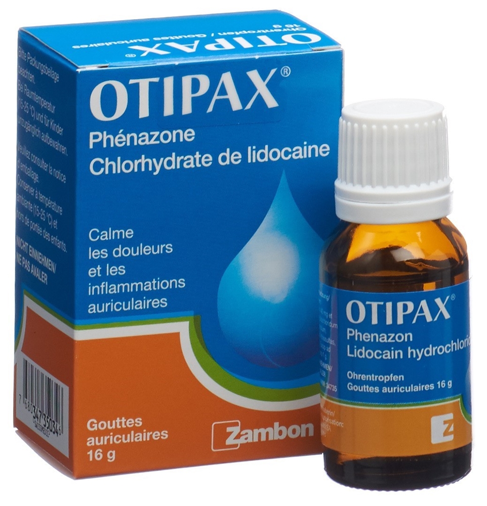 OTIPAX Gtt Auric Fl 16 g