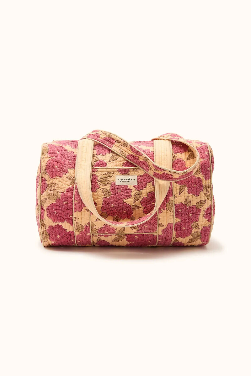COLEÇÃO APACHES<br>Bolsa com zíper estampada BUDA