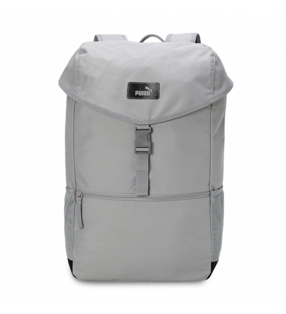 Mochila estilo Puma cinza