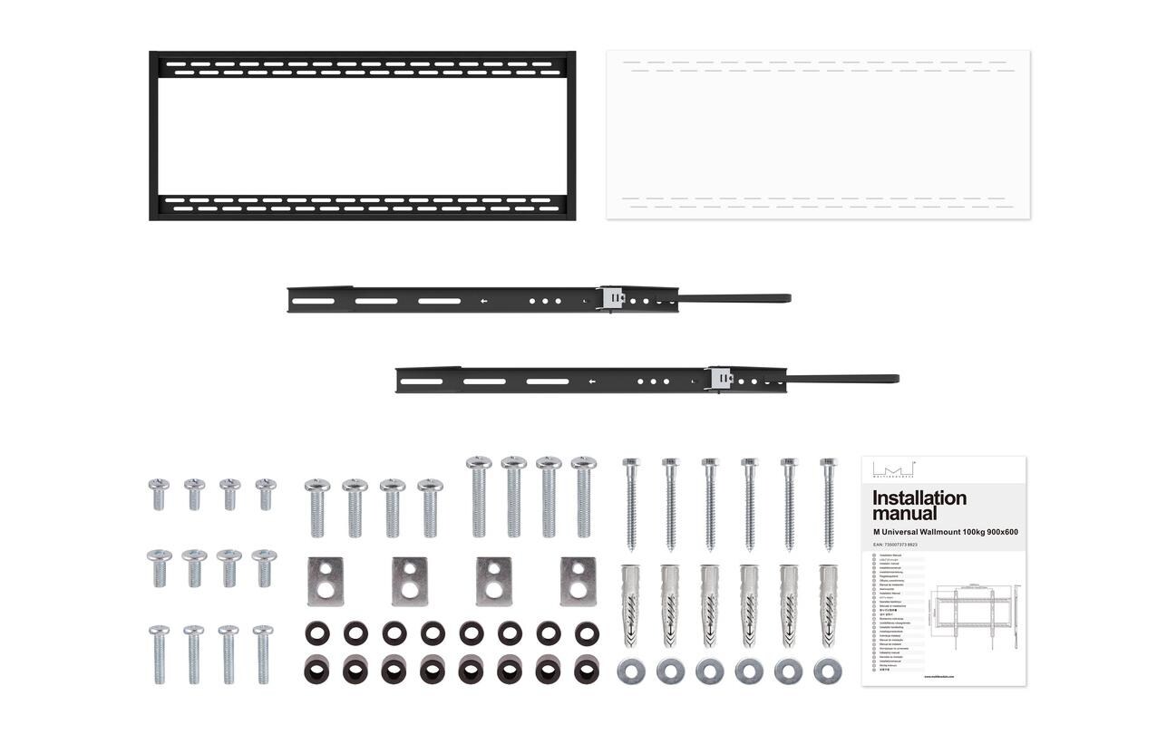 Wandhalterung Universal Wallmount HD 100 kg 900 x 600MB Wandhalterung bis 100