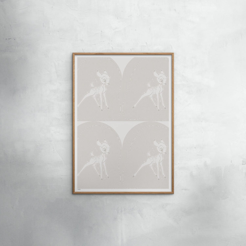 Køb Poster & Frame Disney - White Bambi