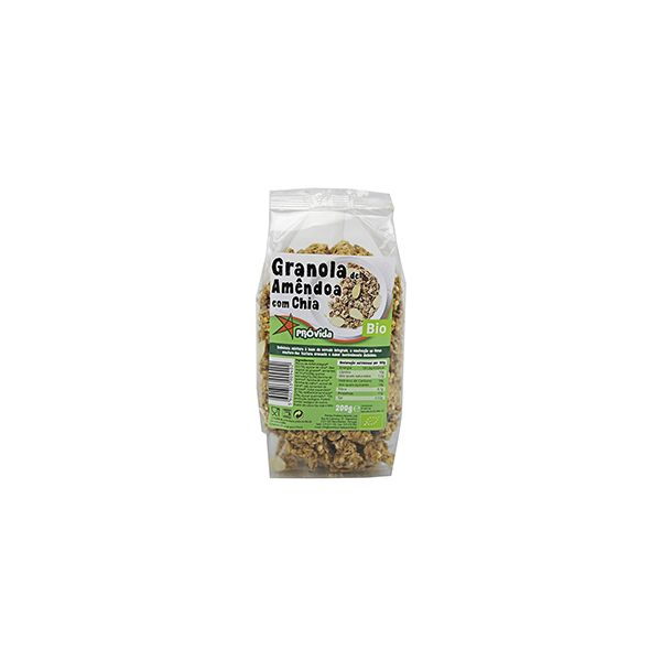 Próvida Granola de Amêndoa com Chia Bio 200g