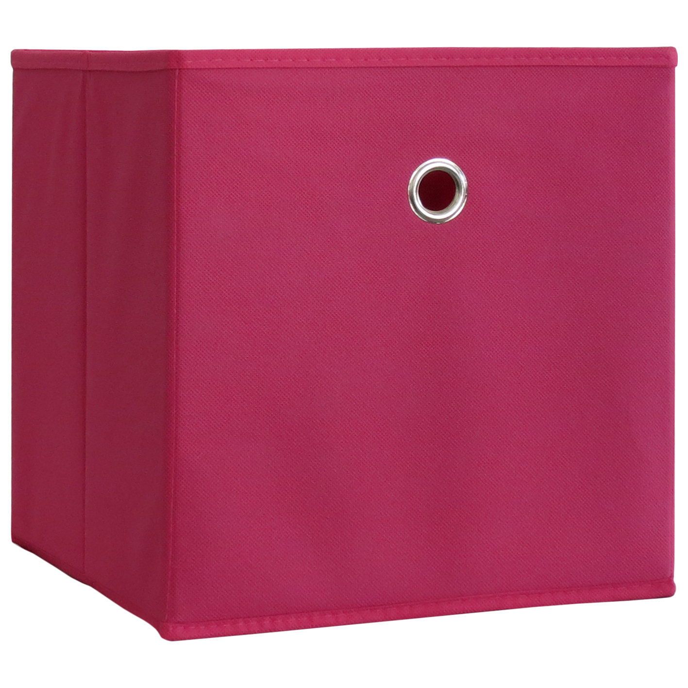 10er-Set Faltboxen BOXAS - pink - quadratisch