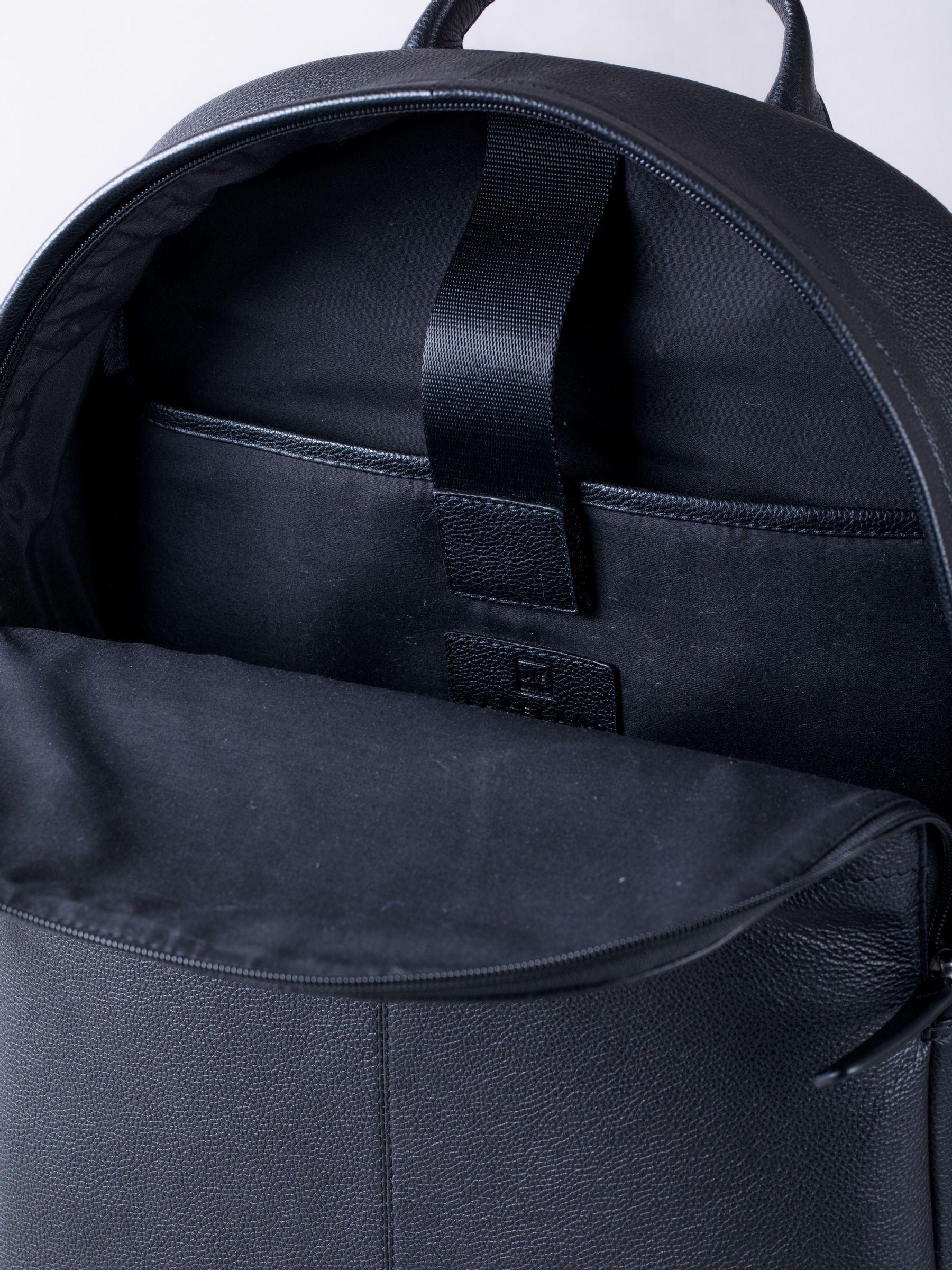 Zwart - Lakeland Leather - Leren Crummock rugzak