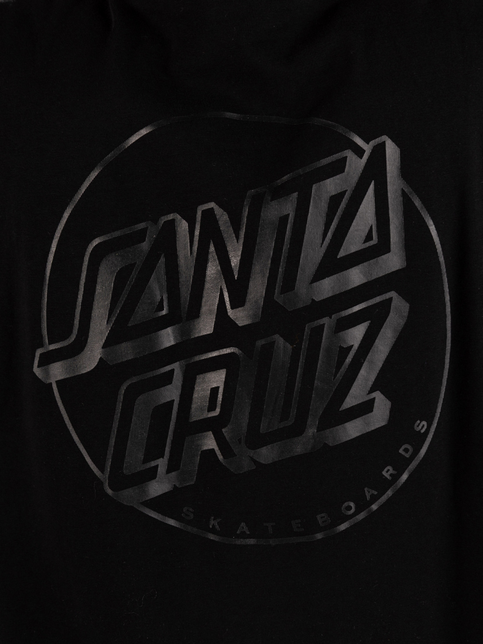Santa Cruz Tonal Opus Dot Stripe T-Shirt black