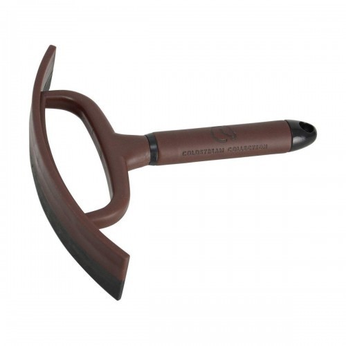 Raspador de suor para cavalos, marrom/preto