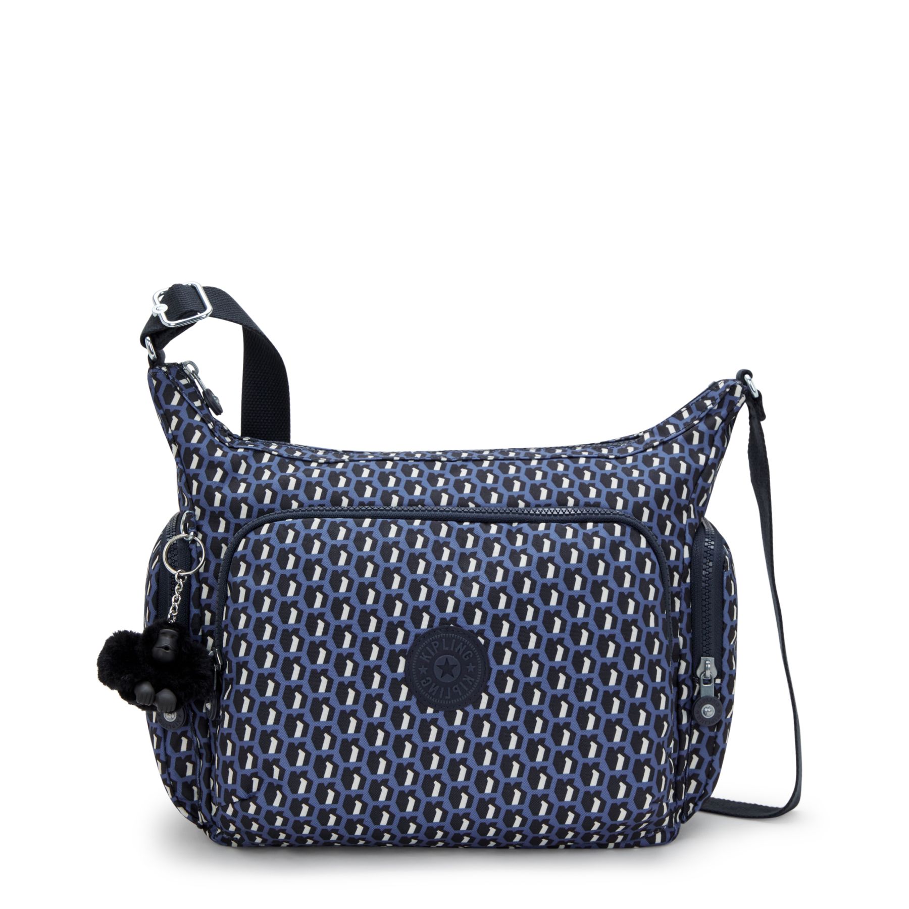 GABB Grand sac à bandoulière avec sangle réglable - 3D K Blue